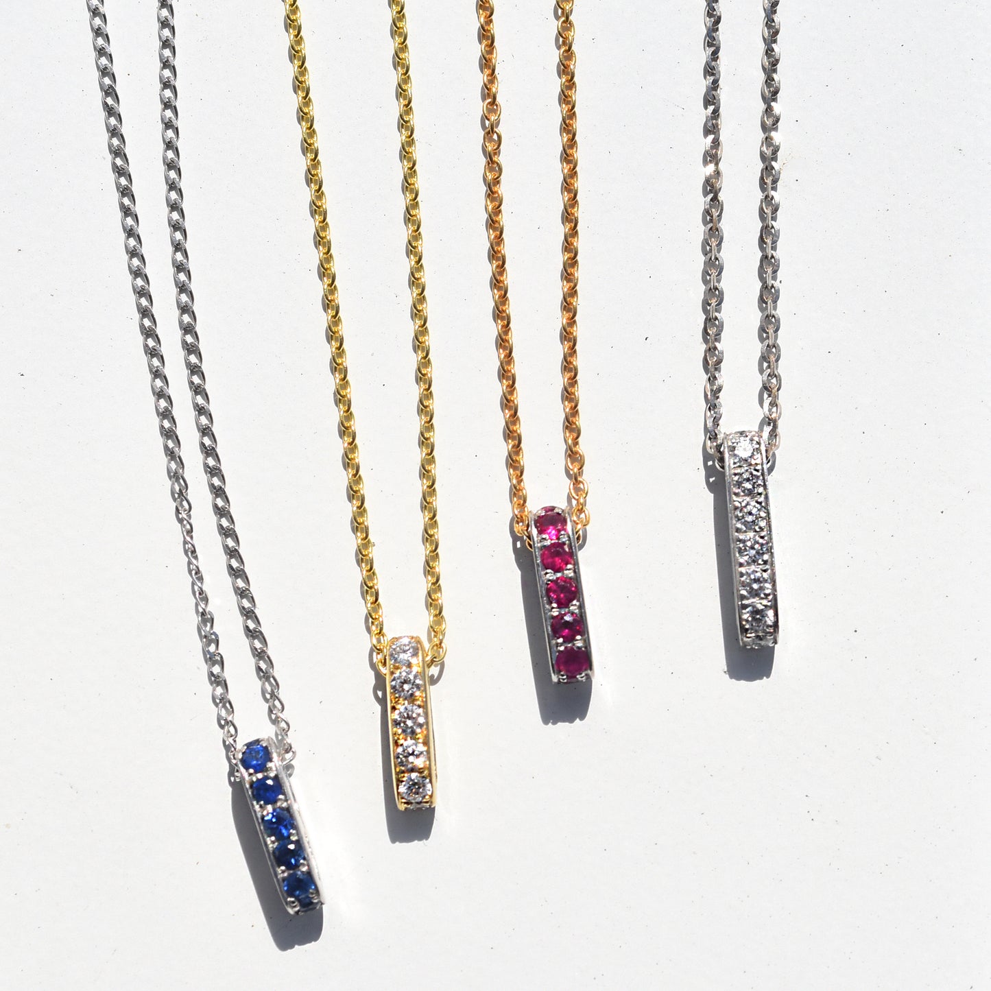 Firenze Pendant Diamond Pave - 18K Yellow Gold