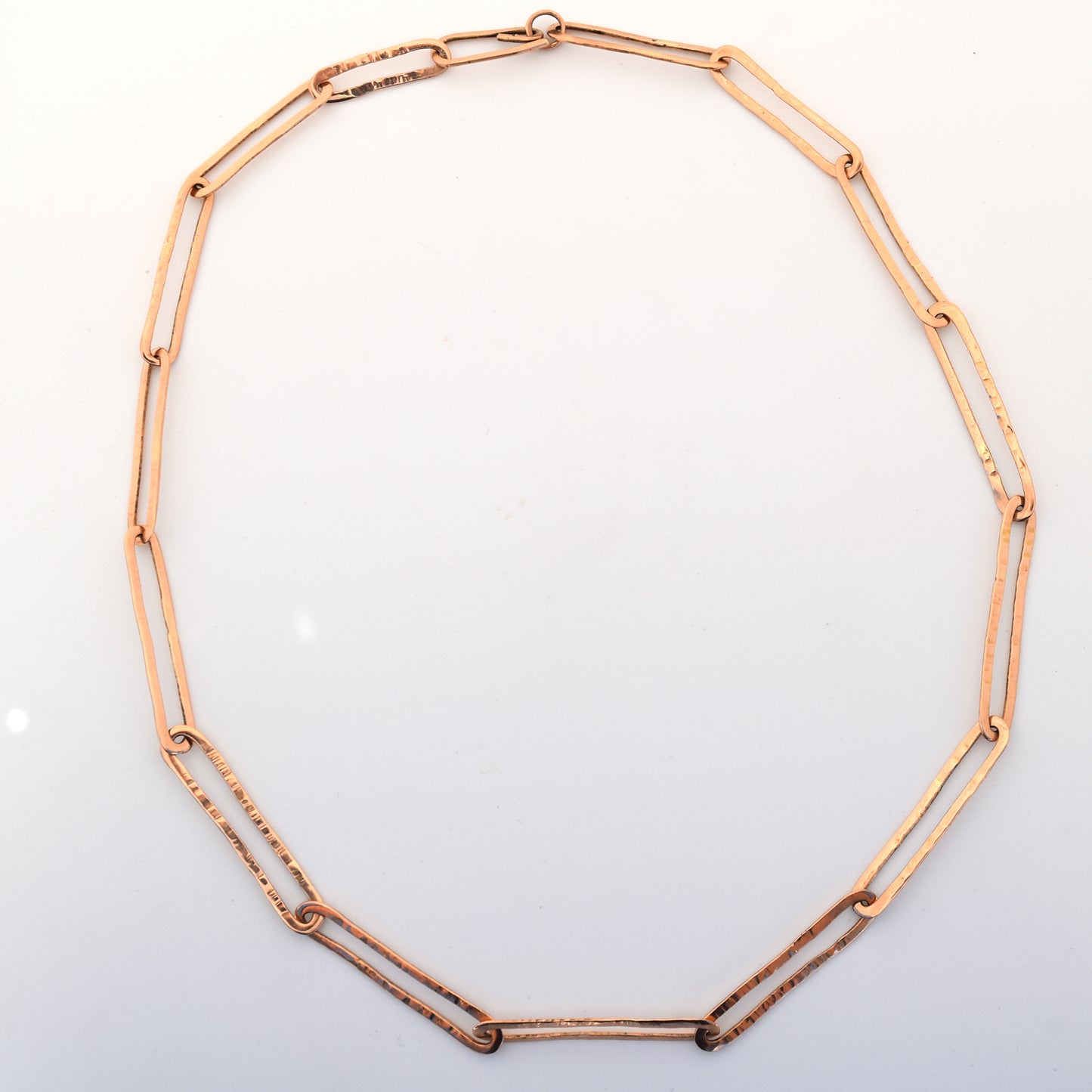 Paperclip Chain - 18K Rose Gold