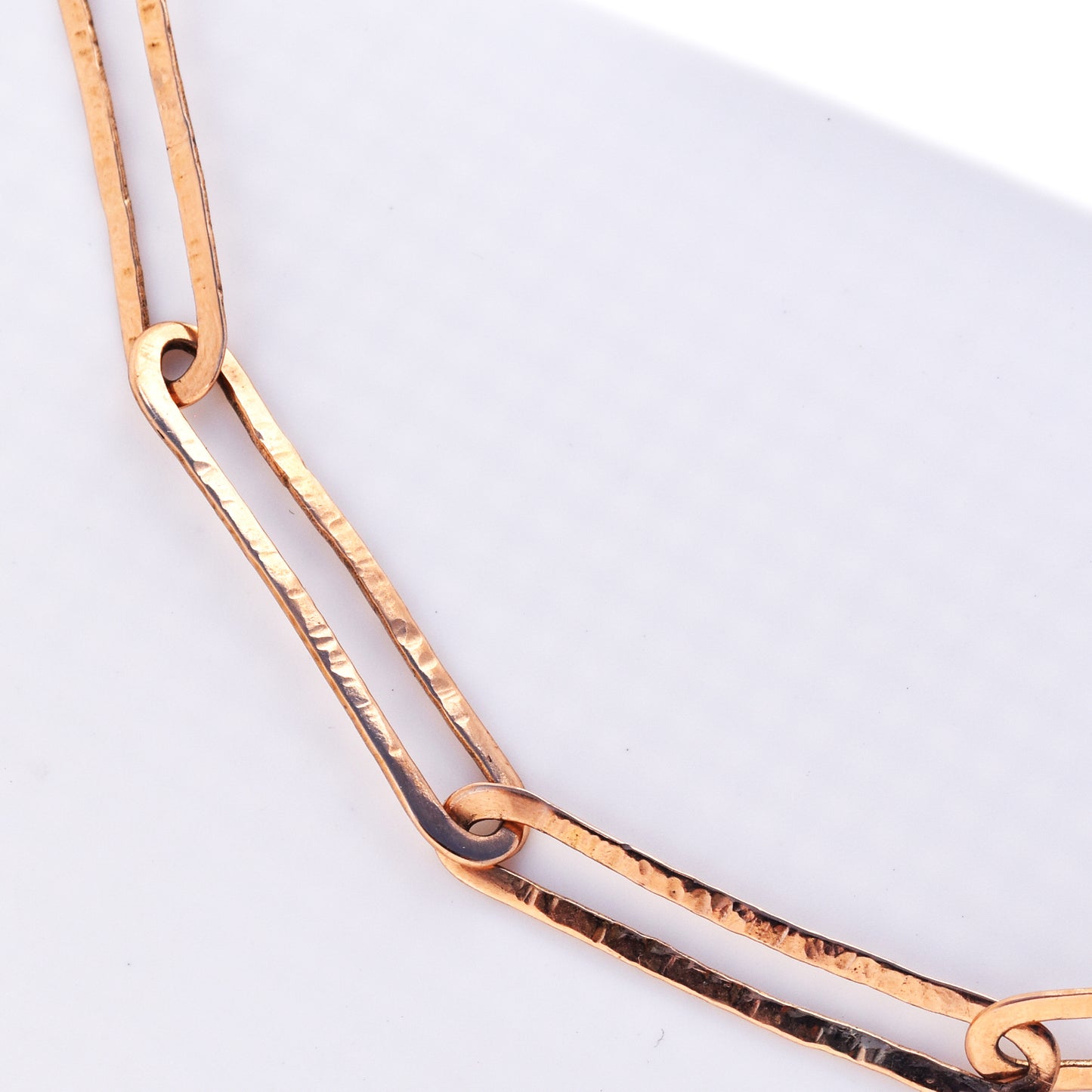 Paperclip Chain - 18K Rose Gold