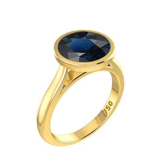 Bangkok Ring - 2.5Ct Sapphire