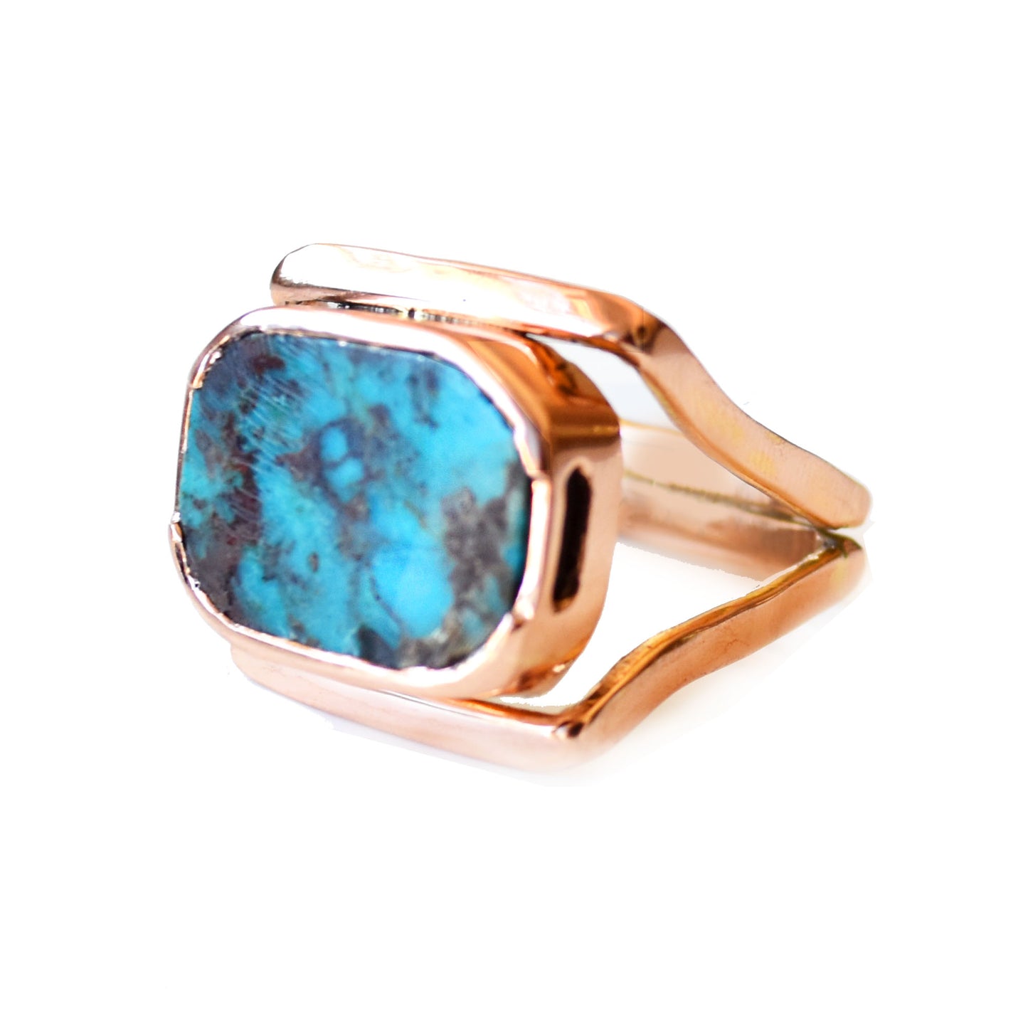 Persia Ring - Turquoise 18K Rose Gold