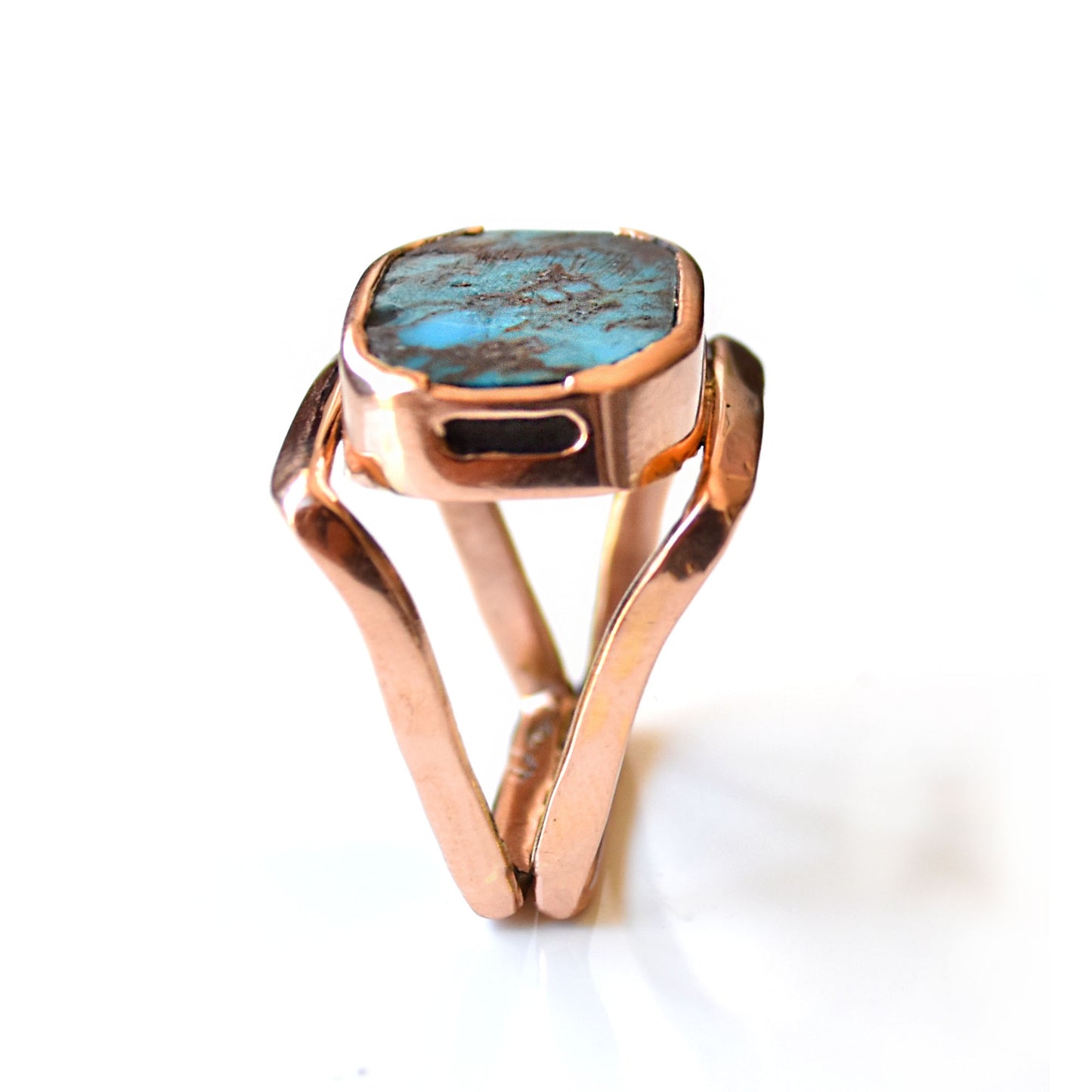 Persia Ring - Turquoise 18K Rose Gold